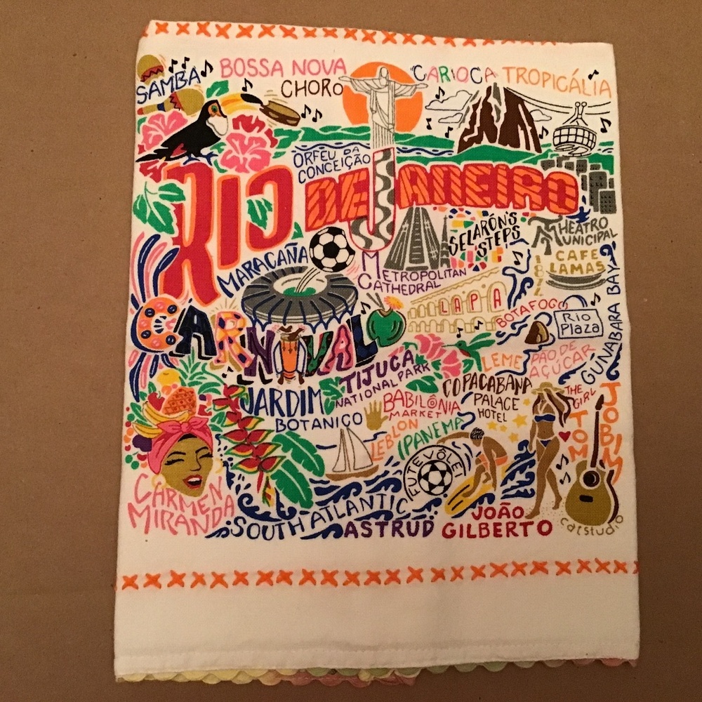 New Catstudio Rio De Janeiro Towel Hand Towel